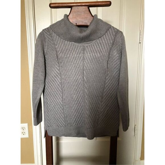 Calvin Klein cowl neck Women Tunic sweater size L - Picture 1 of 9